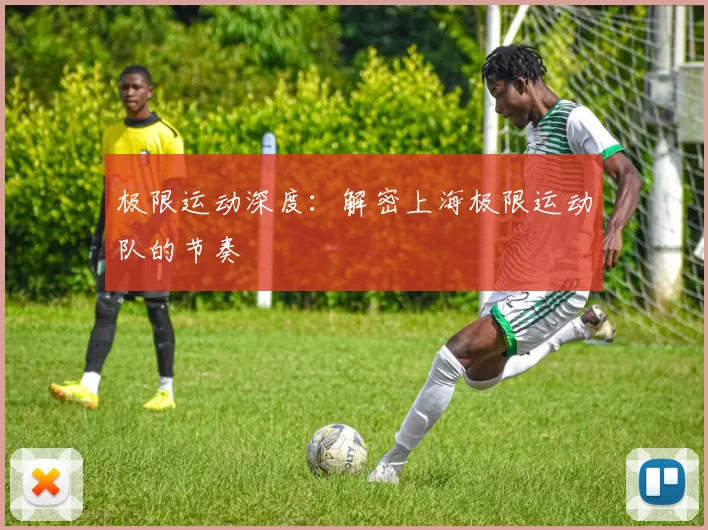 极限运动深度：解密上海极限运动队的节奏